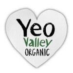 Yeo Valley Organic on a heart shaped logo