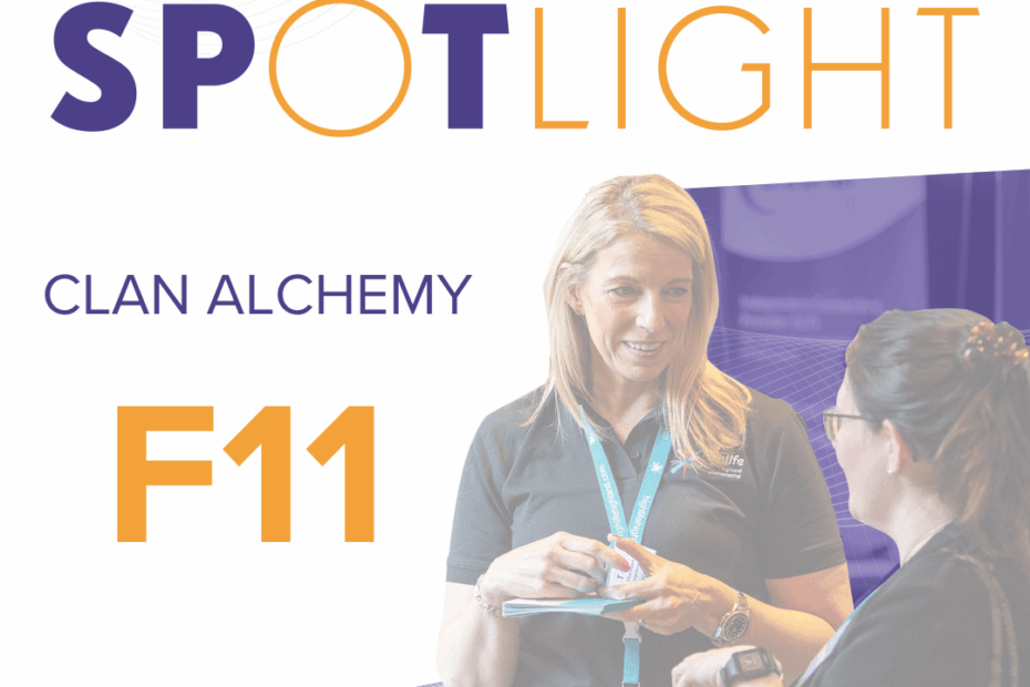Stand F11 at the Spotlight event